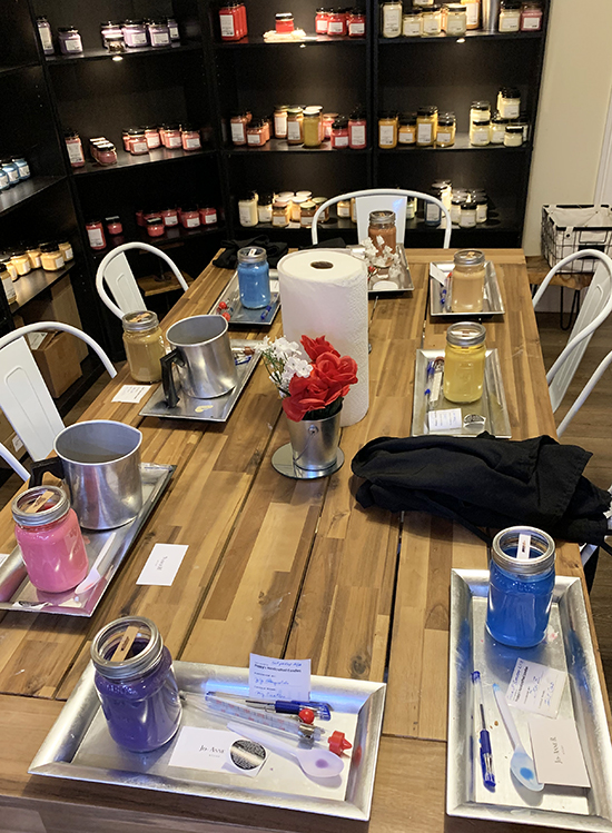 Candle Making Class 2/3/23 GCU